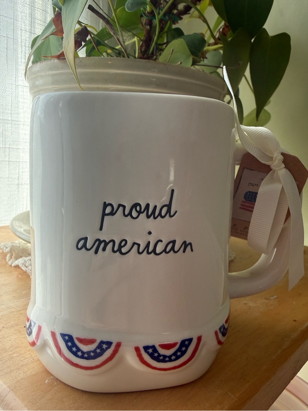 Rae Dunn “Proud American” Ceramic Mug